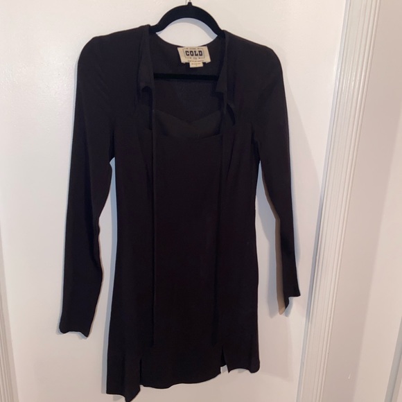 Stone cold fox black dress size 1 - Picture 6 of 6